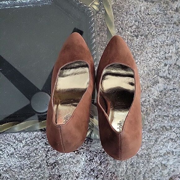 BRAND NEW CHARLOTTE RUSSE POINTED TOE HIGH HEEL STILETTOS PUMP - Picture 5 of 14